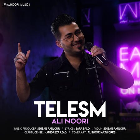 Ali Noori Telesm دانلود آهنگ علی نوری طلسم