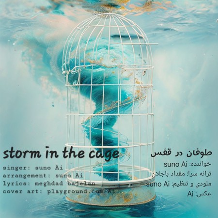 دانلود آهنگ مقداد باجلان طوفان در قفس Meghdad bajelan Storm in the cage 91218 دانلود آهنگ مقداد باجلان طوفان در قفس